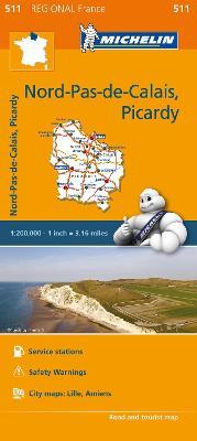 Nord, Pas-de-Calais, Picardy-Nord, Pas-de-Calais, Picardie 1:200.000 - copertina