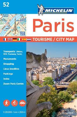 Paris - Michelin City Plan 52: City Plans - Michelin - cover