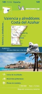 Valencia y alrededores-Costa del Azahar 1:150.000 - copertina