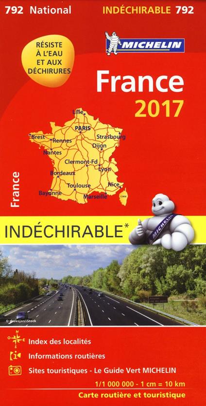 France 2017 1:1.000.000 - copertina