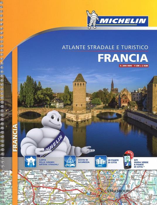 Francia. Atlante stradale e turistico. Ediz. francese - copertina