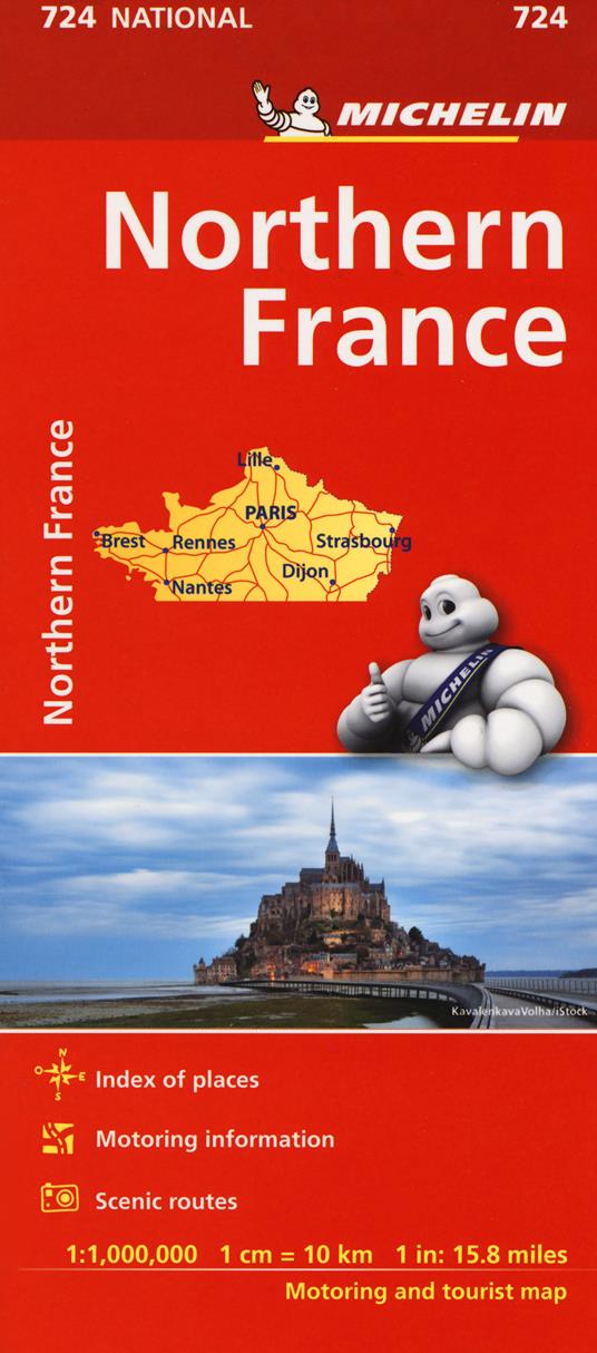 Northern France 1:1.000.000 - copertina