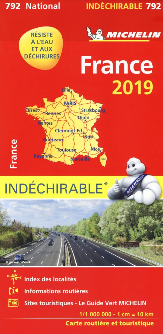 France 2019 1:1.000.000 - copertina