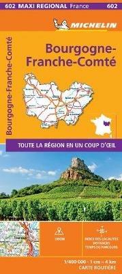 Bourgogne-Franche-Comté 1:400.000 - copertina