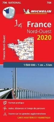 France Nord-Ouest 1:500.000 - copertina