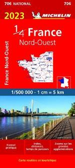 France Nord-Ouest 1:500.000