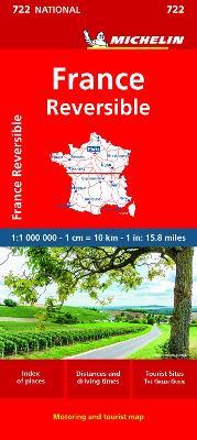 France - reversible - Michelin National Map 722 - Michelin - cover