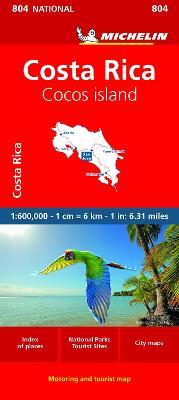 Costa Rica - National Map 804 - Michelin - cover
