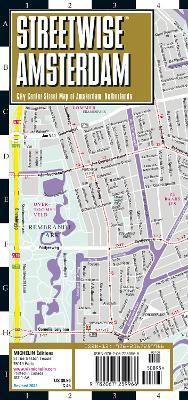 Streetwise Amsterdam Map - Laminated City Center Street Map of Amsterdam, Netherlands: City Plan - Michelin - cover