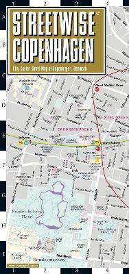 Streetwise Copenhagen Map - Laminated City Center Street Map of Copenhagen, Denmark: City Plan - Michelin - cover