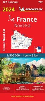France Nord-Est 1:500.000