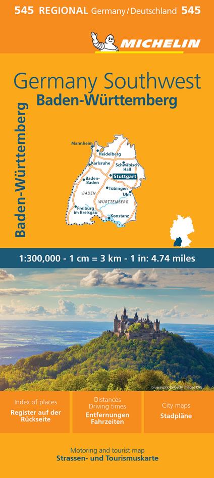 Germany Southwest 1:300.000 - copertina