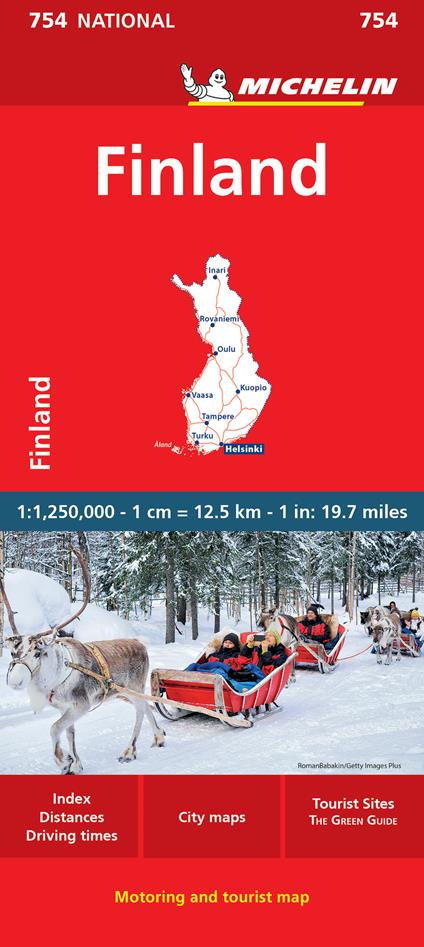 Finlandia 1:1.250.000 - copertina