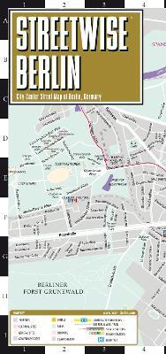 Streetwise Berlin Map - Laminated City Center Street Map of Berlin, Germany - Michelin - cover