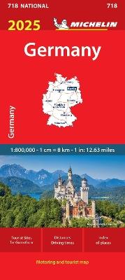 Germany 2025 - Michelin National Map 718 - Michelin - cover