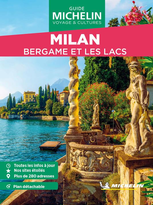 Milan, Bergame et les lacs. Con Carta geografica ripiegata - copertina