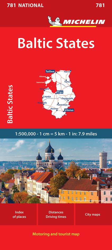 Baltic States. 1:500.000 - copertina