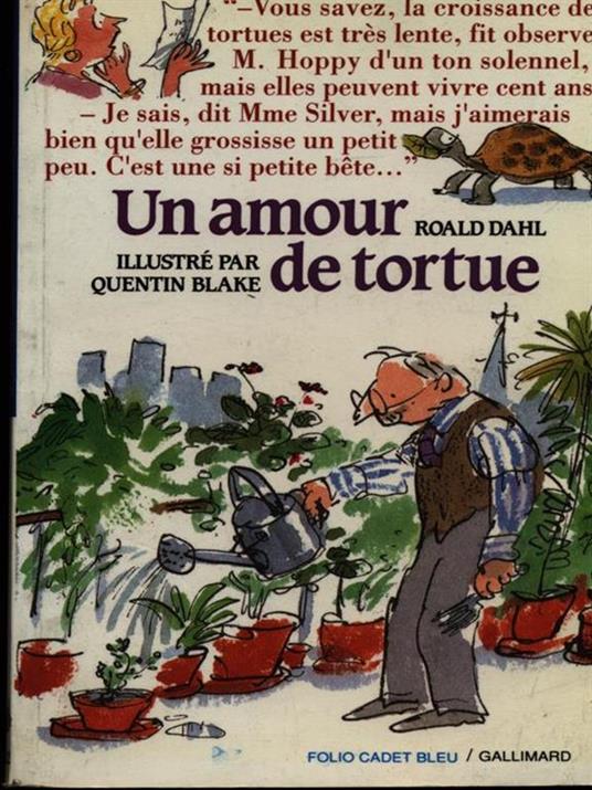 Un amour de tortue - Roald Dahl - copertina