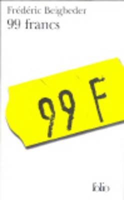 99 Francs - Frederic Beigbeder - cover