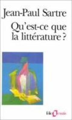 Qùest-ce que la litterature? - Jean-Paul Sartre - copertina