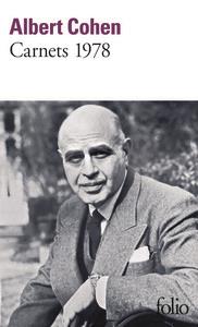 Libro in inglese Carnets 1978 Cohen  - Albert Cohen