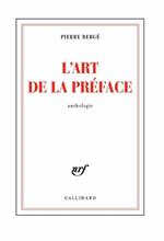 L'art de la préface