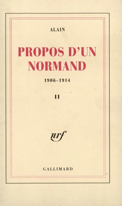 Propos d'un Normand (Tome 2)