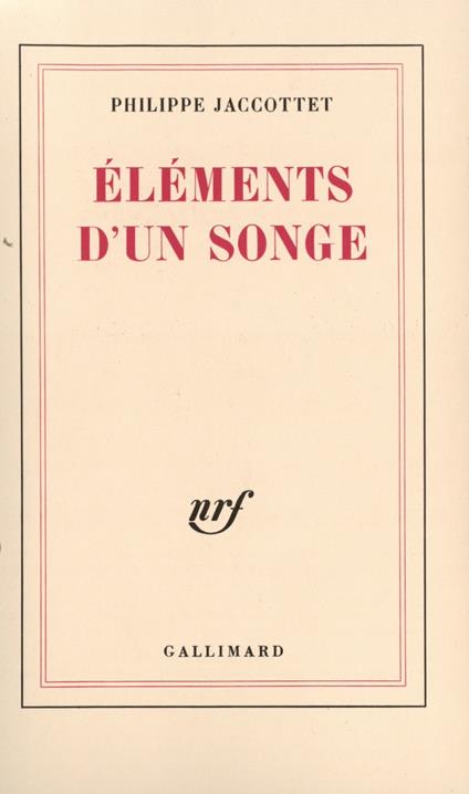 Éléments d'un songe