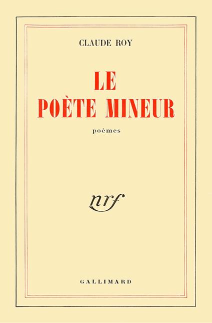 Le Poète mineur
