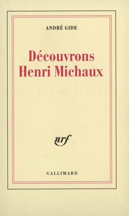 Découvrons Henri Michaux