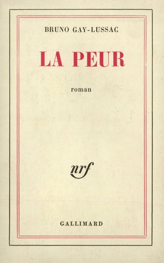 La peur