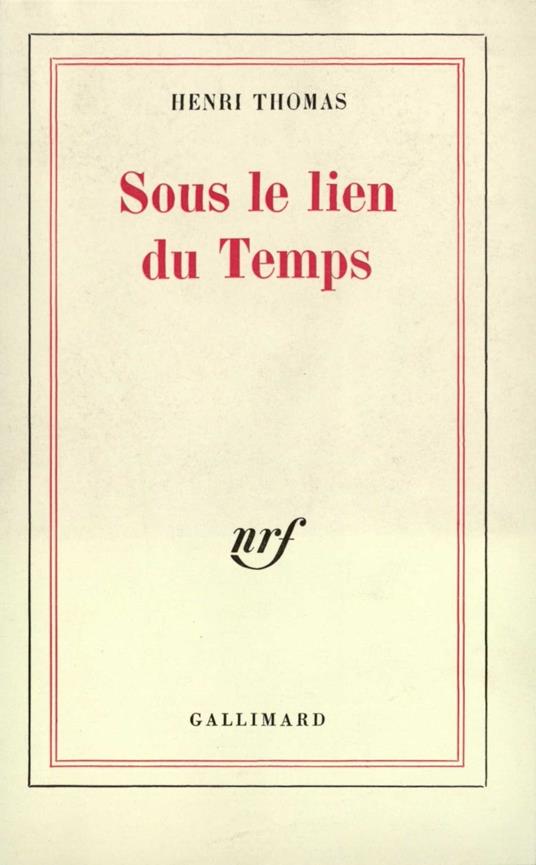 Sous le lien du Temps