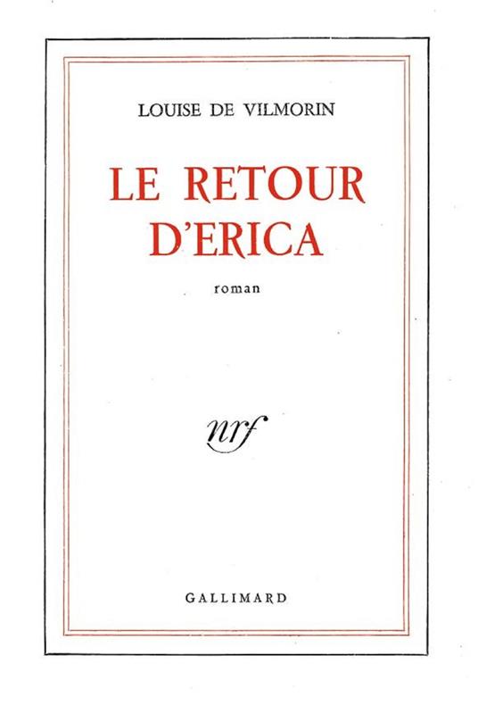 Le retour d'Erica