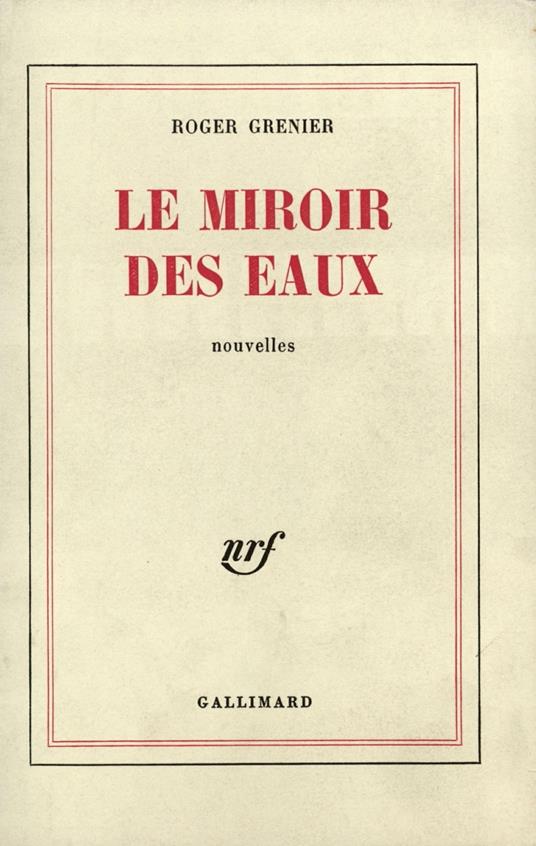 Le Miroir des eaux