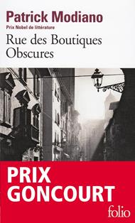 Rue des Boutiques Obscures - Prix Goncourt