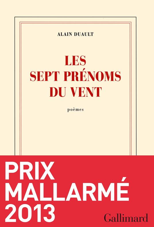 Les sept prénoms du vent