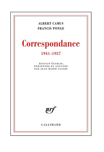 Correspondance (1941-1957)