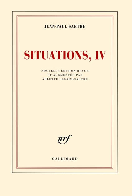 Situations (Tome 4) - Avril 1950 - avril 1953