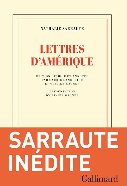 Lettres d'Amérique