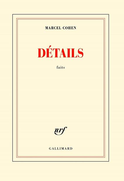 Détails. Faits