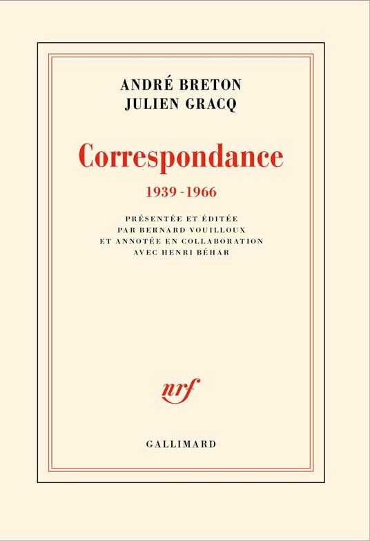 Correspondance 1939-1966