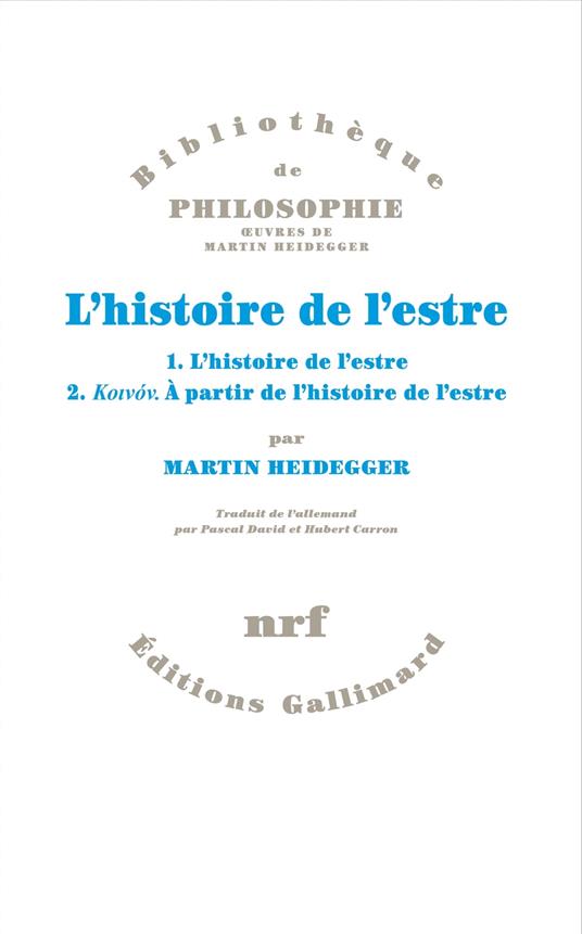 L'histoire de l'estre