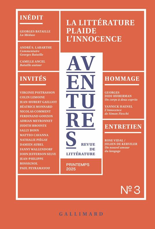 Revue Aventures N°3 (Printemps 2025)