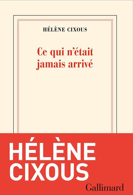 Ce qui n'était jamais arrivé