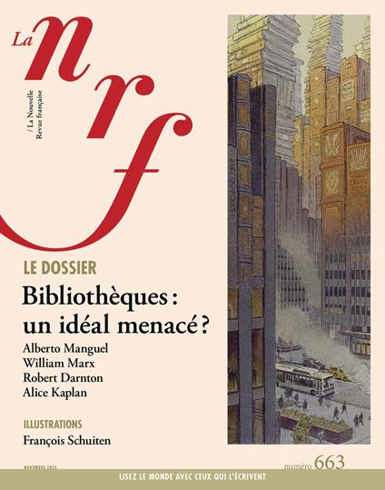 La Nouvelle Revue Française N°663 (novembre 2025)