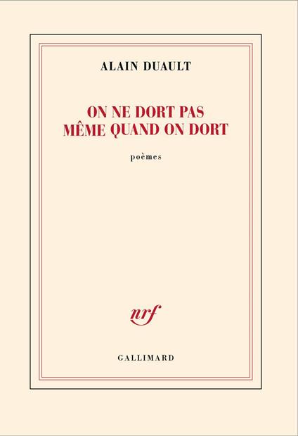 On ne dort pas même quand on dort