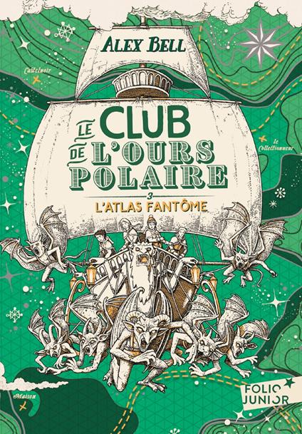Le Club de l'Ours Polaire (Tome 3) - L'atlas fantôme - Alex Bell - ebook