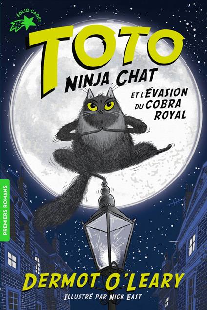 Toto Ninja chat (Tome 1) - Toto Ninja chat et l'évasion du cobra royal - Dermot O'Leary - ebook