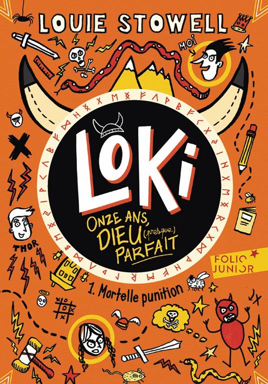 Loki, 11 ans, Dieu (presque) parfait (Tome 1) - Mortelle punition - Louie Stowell,Karine Chaunac - ebook