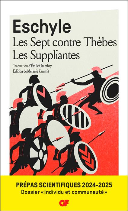 Les Sept contre Thèbes - Les Suppliantes - Prépas scientifiques 2024 2025